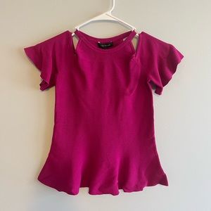 NWT Ann Taylor Peplum Blouse